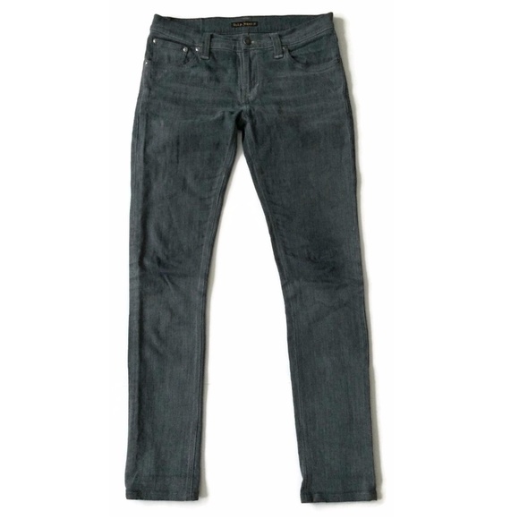 Nudie Jeans Other - Nudie Jeans Skinny Straight Organic Cotton Gray
